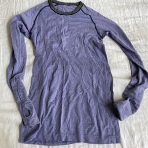 Lavender size 6 Lululemon long sleeve